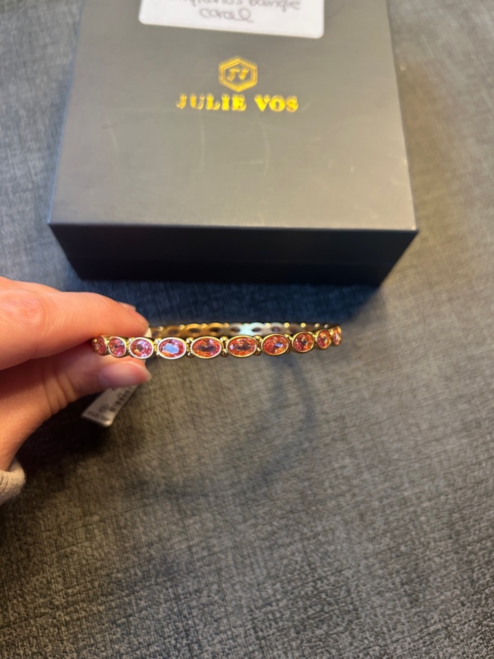 Julie Vos Calypso Coral Bracelet
